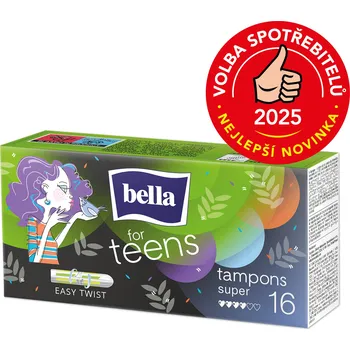 Bella for Teens menstruační tampony Super, 16 ks