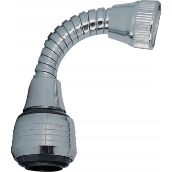 Vodovodní baterie FLEXIBILNÍ PRODLUŽOVACÍ NÁSTAVEC NA KOHOUTEK 360 stupňů M22 M24