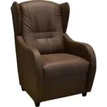 Falco Relaxační křeslo ušák René tmavě hnědé Watusi