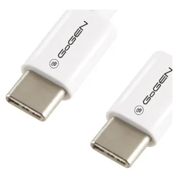 Datový kabel GoGEN kabel USB-C, 1m, bílý, 60W