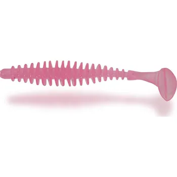 Umělá nástraha Magic Trout Gumová nástraha T-Worm Paddler 1,5g 5,5cm Chilli Sýr 6ks Příchutě: neonově růžová 55mm