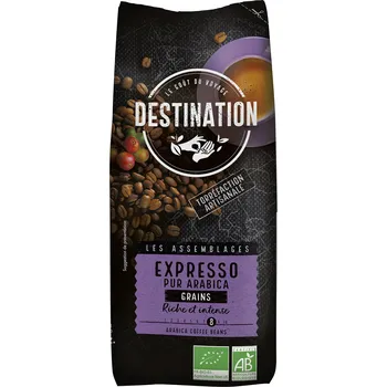 Káva Káva zrnková Espresso 500 g BIO DESTINATION