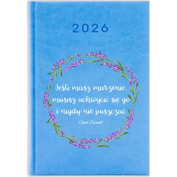 Kalendář Knižkový kalendář 2026 A5 FunnyCase modrý