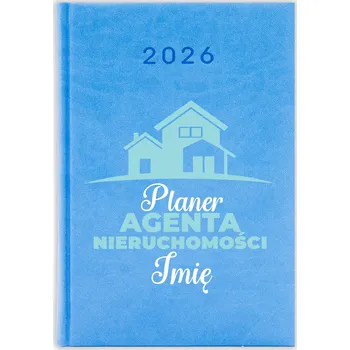 Kalendář Knižkový kalendář 2026 A5 FunnyCase modrý