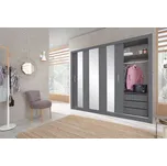 Meblar Šatní skříň Duca 250 antracit