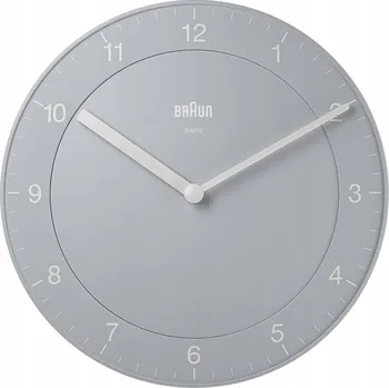 Hodiny Nástěnné hodiny Braun BC06G 20 cm Klasické elegantní šedé