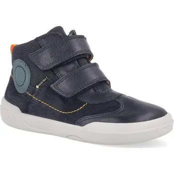 Dívčí obuv Barefoot dětské kotníkové boty Superfit - Superfree GTX modré Velikost: 28