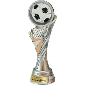 Soška figurka prostorová 3D Fotbal 26 cm + ŠTÍTEK DÁREK