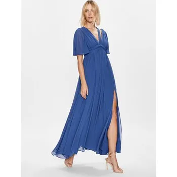 Dámské šaty Marella Večerní šaty Icona 2332210432 Modrá Slim Fit 42