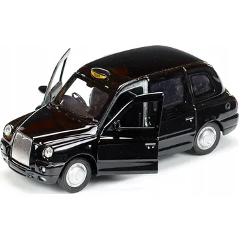 autíčko WELLY TX4 LONDON TAXI ČERNÝ 1:34 NOVÝ KOVOVÝ MODEL 43637