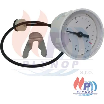 Příslušenství ke kotli Manometr kruhový 0-4 bar délka kapiláry 26 cm VIESSMANN VITODENS / VITOPEND - 7834985 / 7838087