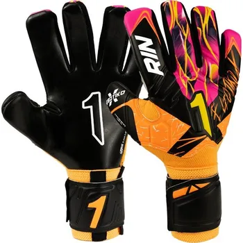 Brankářské rukavice Brankářské rukavice Rinat EGOTIKO X TRAINING oranžová/černá Velikost rukavic: 5
