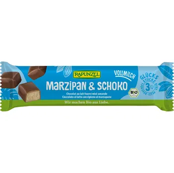 Cukrovinka Marcipán v mléčné čokoládě 50 g BIO RAPUNZEL