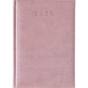 Diář Knižní kalendář 2026 B5 Scriba růžový