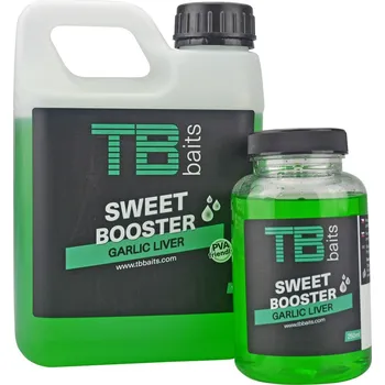 Návnadové aroma TB Baits Sweet Booster Garlic Liver objem: 1000 ml