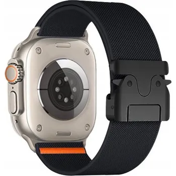 Řemínek na hodinky Řemínek JP pro Apple, černý