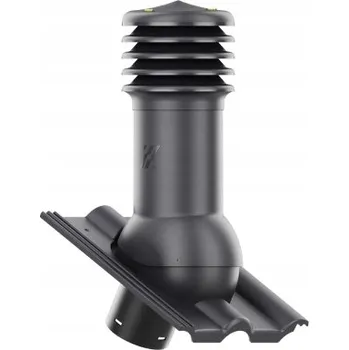 Vrták Větrací komín fi125 HiVent pro střešní tašky CREATON HEIDELBERG PLANAR GRAFIT