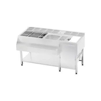 Jídelní stůl Barmanský stůl nerezový svařovaný 4