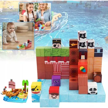 ostatní stavebnice Magnetické Stavebnice – Ideální Dárek k Narozeninám pro Kluky i Holky