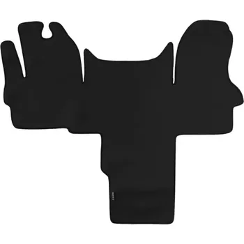 Ochranný autopotah Celoplošné koberečky - Hladká ECO-kůže, IVECO DAILY VI (01.2015-12.2023) - Samostatné sedadlo spolujezdce 1+1; Ruční parkovací brzda