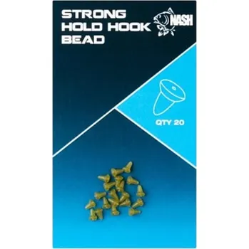 Nash Zarážka Na Háček Strong Hold Hook Bead varianta: Barva: Weed Green