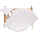 Povlečení do postýlky 2dílné - Scarlett Blanka - bílá 100 x 135 cm