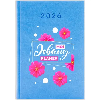 Kalendář Knižkový kalendář 2026 A5 FunnyCase modrý