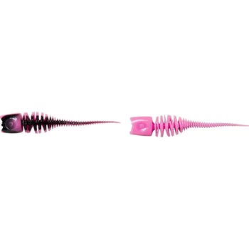Umělá nástraha Dam Gumová Nástraha Effzett Garlic Trout Lure UV Pink/Black 6 cm 10 ks