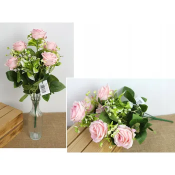 umělá květina Umělá míchaná kytice růží, 46 cm