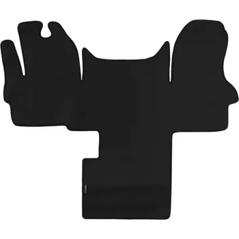 Ochranný autopotah Celoplošné koberečky - hladká ECO-kůže, IVECO DAILY VI (01.2015-12.2023) - Samostatné sedadlo spolujezdce 1+1; elektrická parkovací brzda