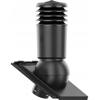 Vrták Větrací komín IZOLOVANÝ HiVent fi150 KORAMIC OREA 9 ČERNÁ