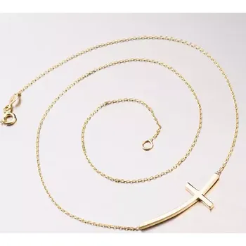 Náhrdelník Dámský náhrdelník žluté zlato 585 45-1863 délka 45 cm