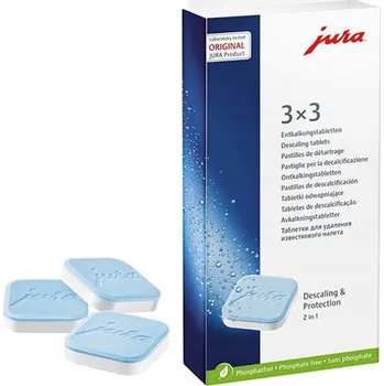 Příslušenství pro přípravu kávy JURA Odvápňovací tablety pro kávovary 2-fázové, 9 ks