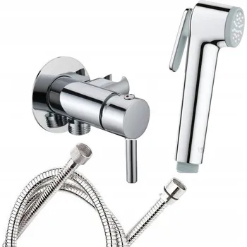 Bidetová baterie pod omítku ISA stříbrná