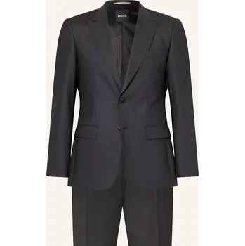 Pánské sako Boss Pánský Oblek Huge Slim Fit, černá, 50