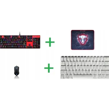 Klávesnice MOTOSPEED CK-104 (ck888) ČERVENÁ +