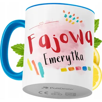 Hrnek Polidraw Hrnek Polidraw pro důchodkyni, keramika 330 ml