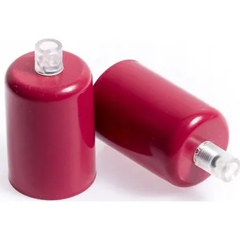 Zabezpečení domácnosti Stropní krytka kovová lakovaná malinová