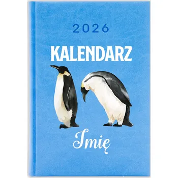 Kalendář Knižkový kalendář 2026 A5 FunnyCase modrý