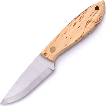 kapesní nůž Brisa Bobtail 80-Kudrnatá bříza 12C27 Scandi Pouzdro Multicarry 80 BRS-031-9949-1547