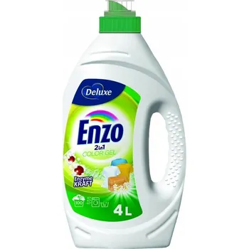 Prací prostředek Deluxe Enzo Gel na barevné tkaniny 4L (100 praní)