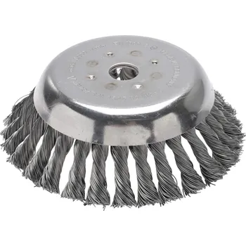 Drátěný kartáč Ocelový kartáč LESSMANN 155 mm, 20 mm výroba Německo