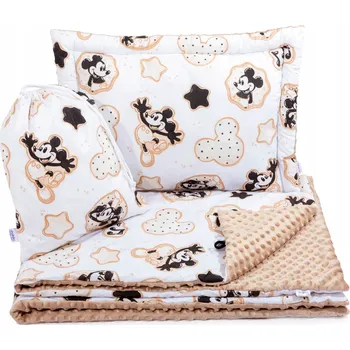 Polštář Souprava na spaní Jukki Minky deka 100x140 cm + polštář 40x60 cm