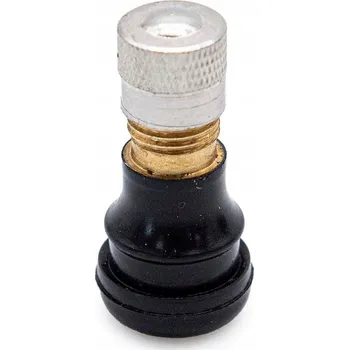 Ventil Bezdušový ventil PVR40 přímý s maticí Tubeless pro koloběžky 1 ks