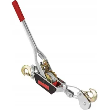 RUČNÍ LANOVÝ NAVIJÁK 2T, NOSNOST 2000 kg, S HÁKY