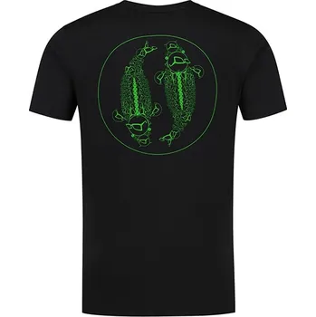 Rybářské oblečení KORDA - Tričko Mandala Tee Black vel. 2XL