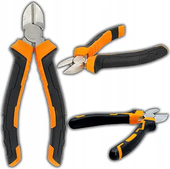 Kleště KLEŠTĚ ŠTÍPACÍ BOČNÍ UNIVERZÁLNÍ KALENÉ ŘEZAČKY PRO ŘEZÁNÍ 180 mm OCEL CRV