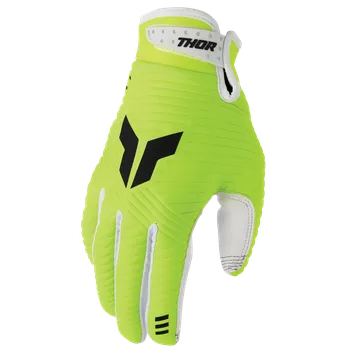 Moto rukavice Motokrosové / enduro / mtb rukavice THOR LAUNCHMODE CW barva acid (sportovní rukavice vhodné na motokros, enduro a kolo)