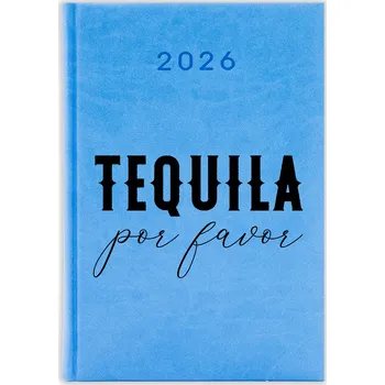 Kalendář Knižkový kalendář 2026 A5 FunnyCase modrý