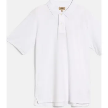 Pánská košile POLOKOŠILE WOOLRICH CLASSIC AMERICAN POLO BRIGHT WHITE